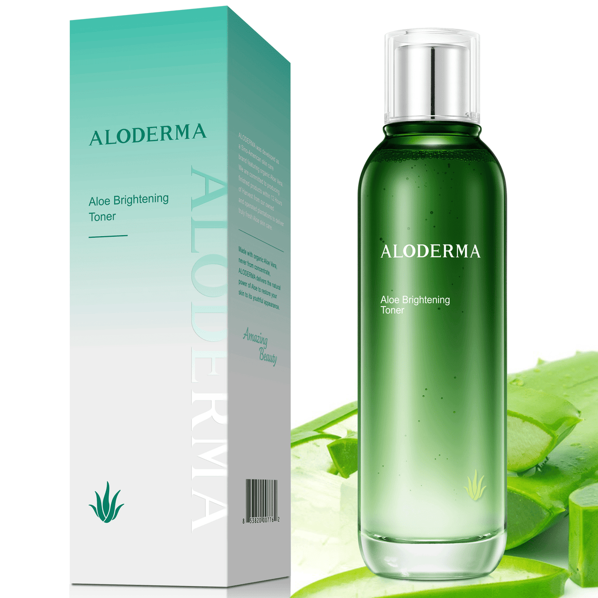 Essential Aloe Brightening Set - ALODERMA