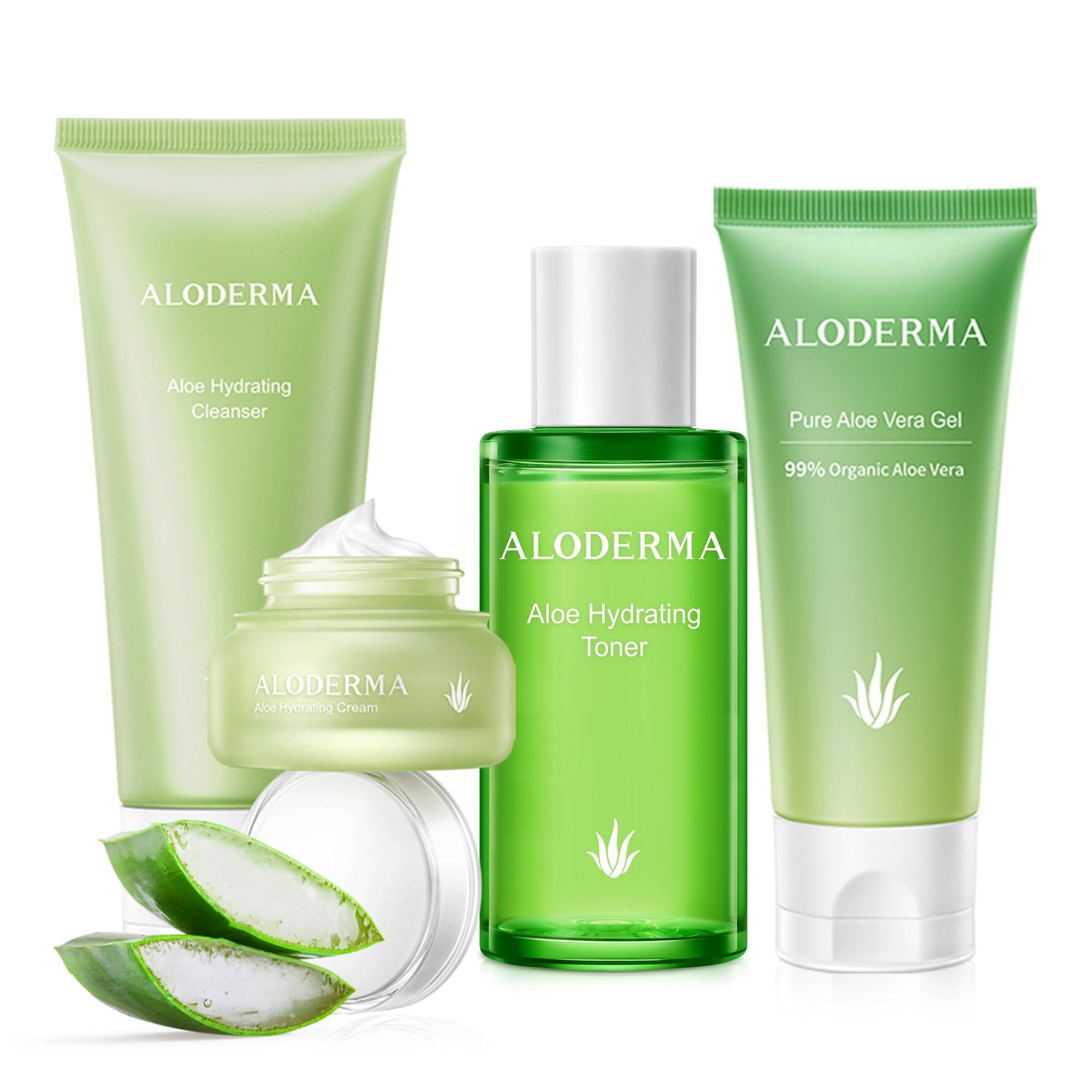 Essential Aloe Hydrating Set - ALODERMA