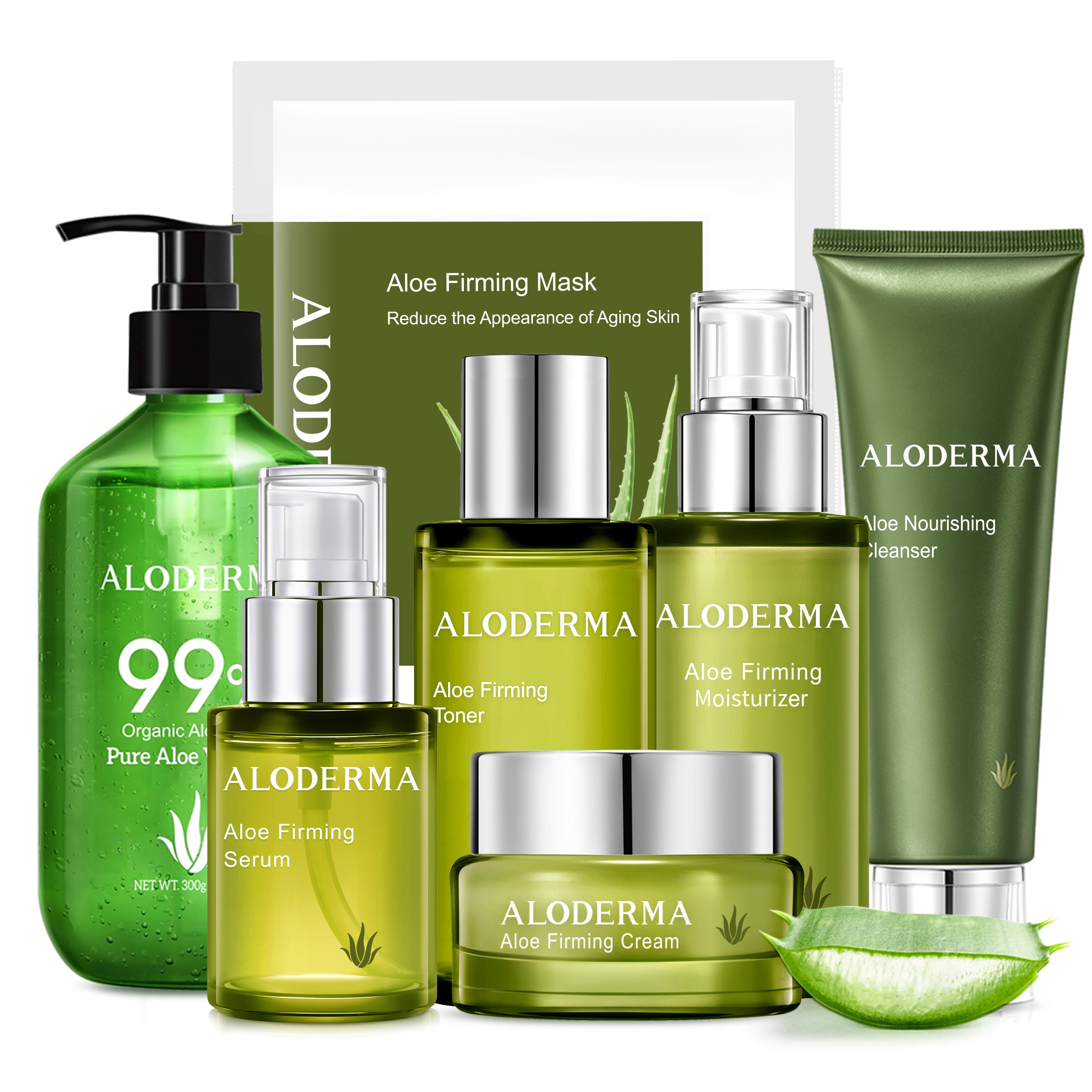 Luxury Aloe Firming & Rejuvenating Set - ALODERMA