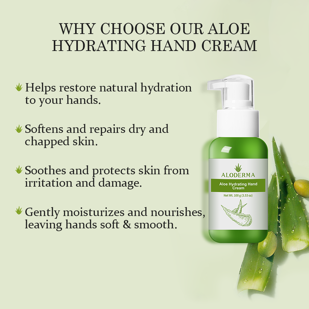 Crema de Manos Nutritiva de Aloe