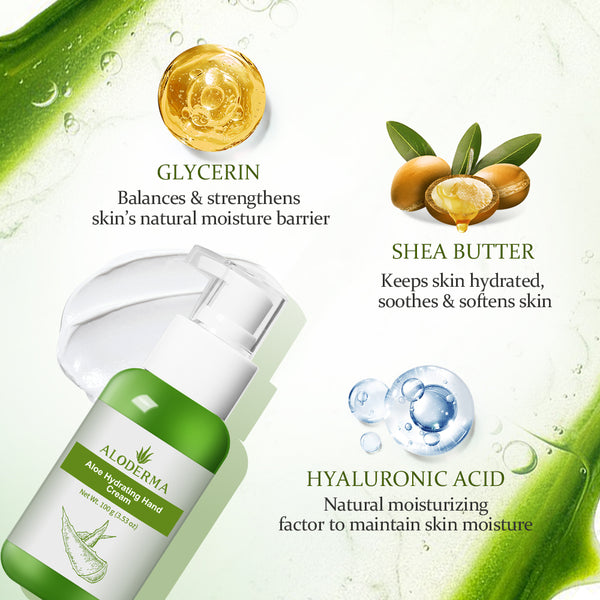 Aloe Hydrating Hand Cream - ALODERMA