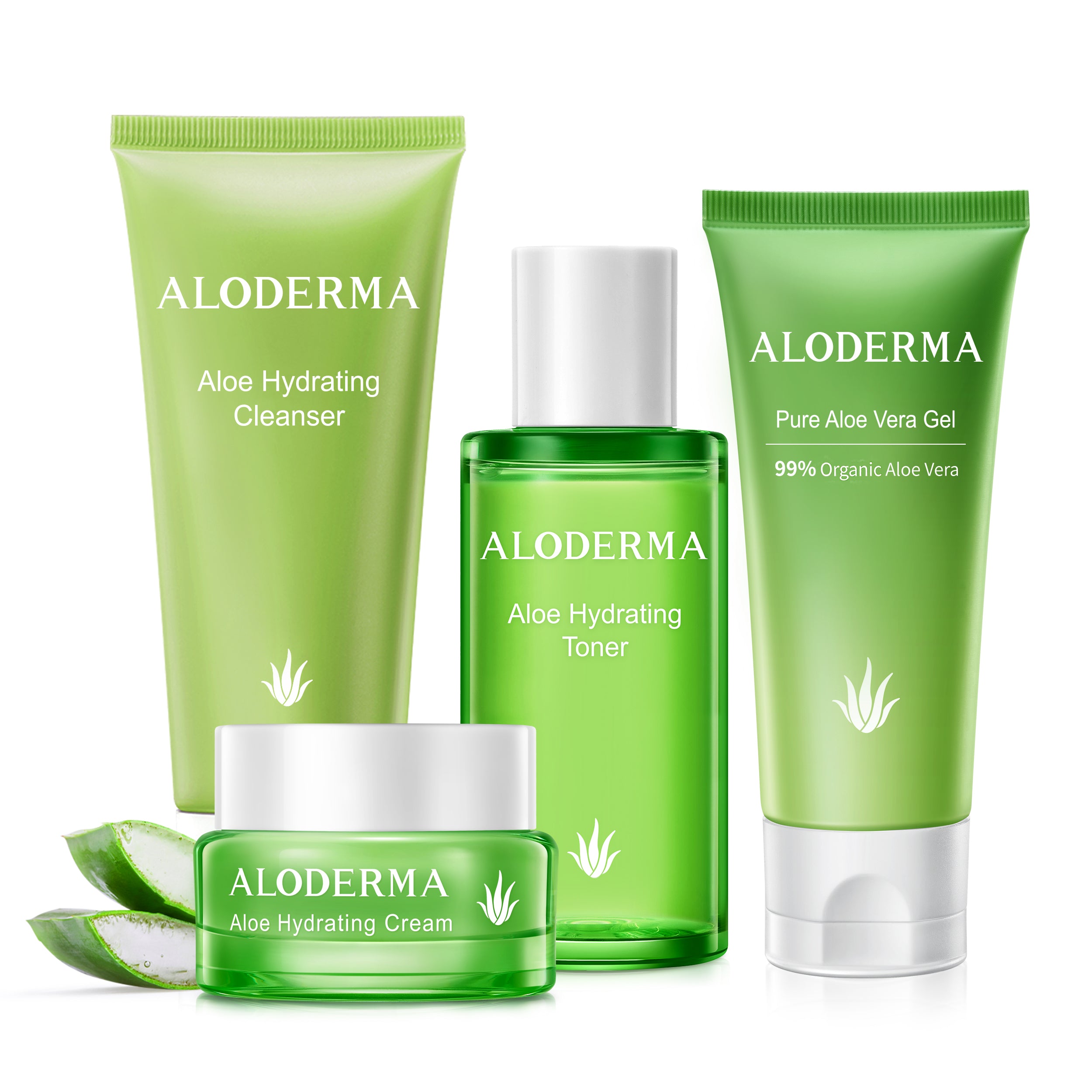 Essential Aloe Hydrating Set - ALODERMA