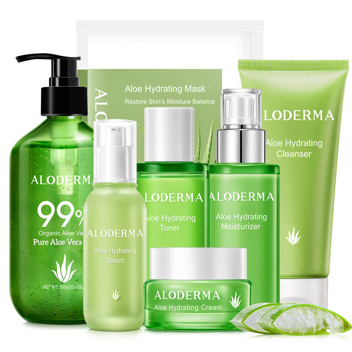 Ensemble hydratant de luxe à l&#39;aloès