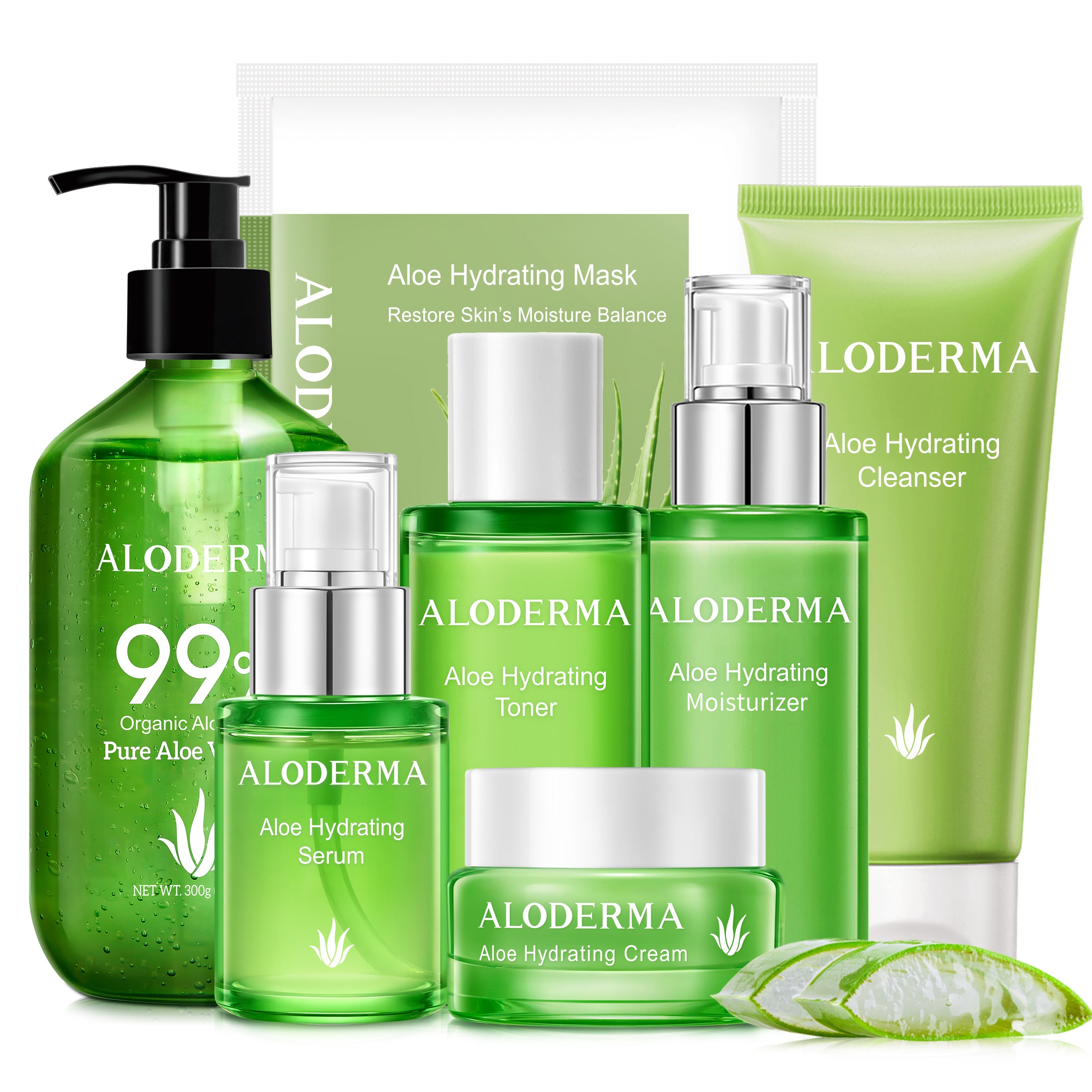 Luxury Aloe Hydrating Set - ALODERMA