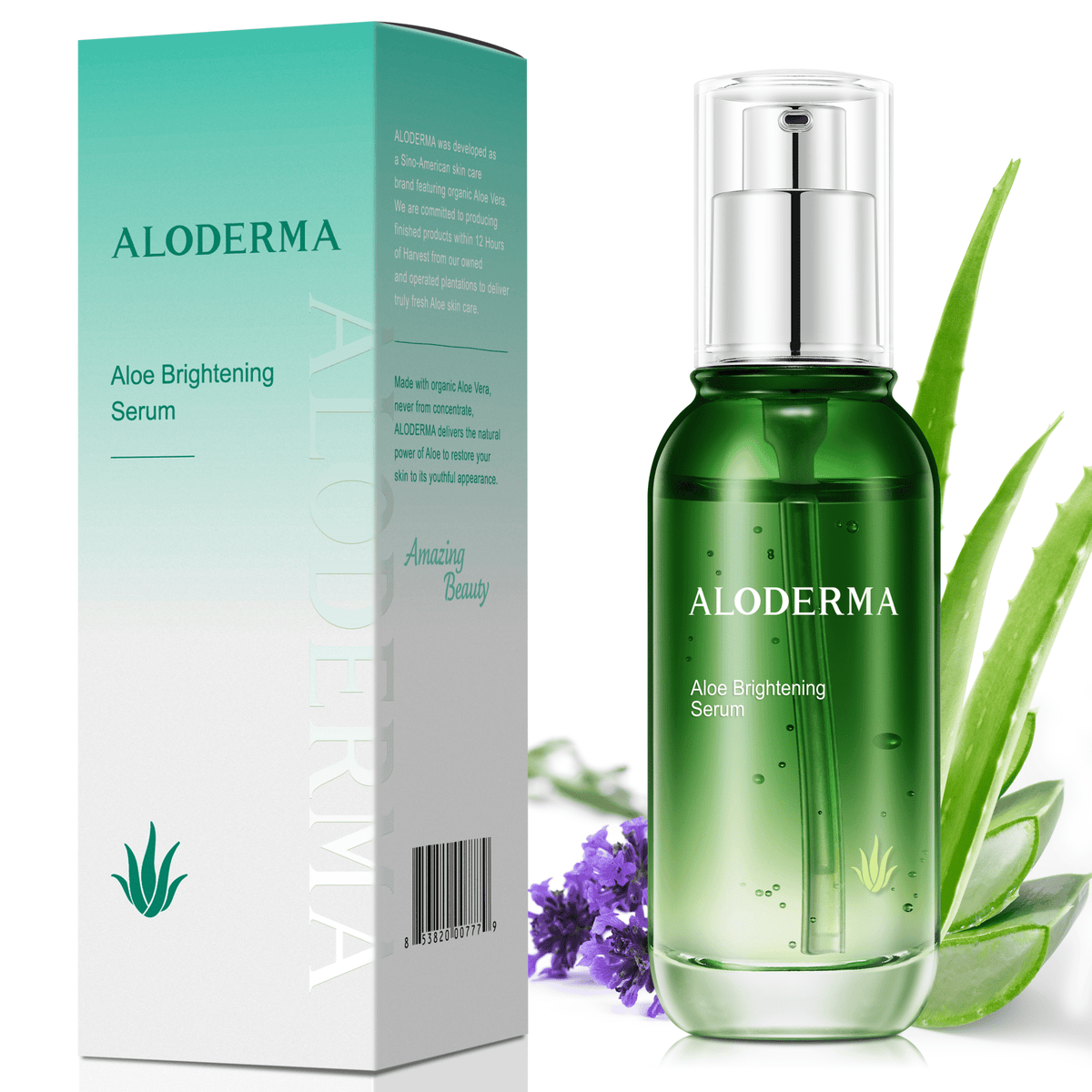 Luxury Aloe Brightening Set - ALODERMA