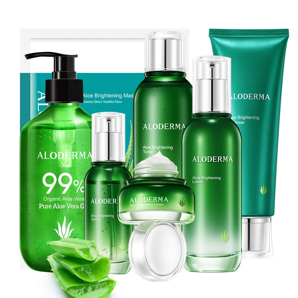 Luxury Aloe Brightening Set - ALODERMA