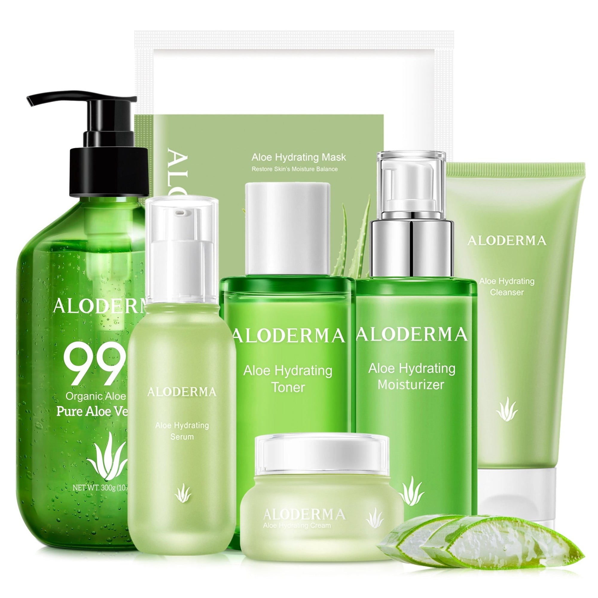 Luxury Aloe Hydrating Set - ALODERMA