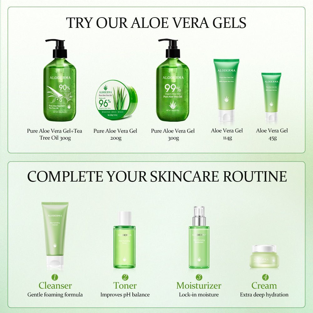 Luxury Aloe Hydrating Set - ALODERMA