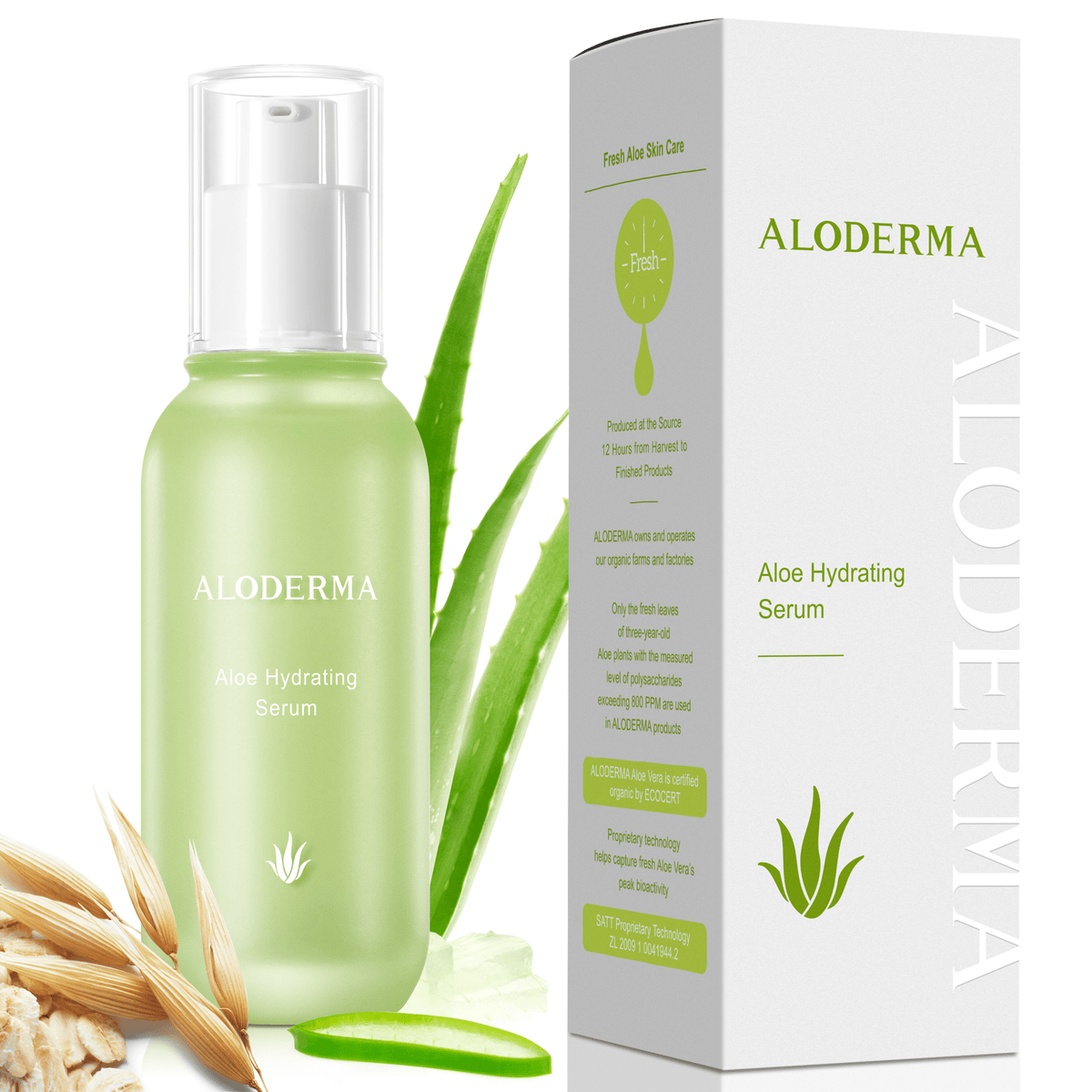 Luxury Aloe Hydrating Set - ALODERMA