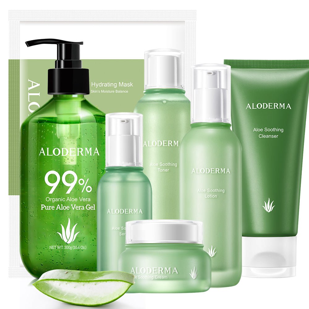 Luxury Aloe Soothing Set - ALODERMA