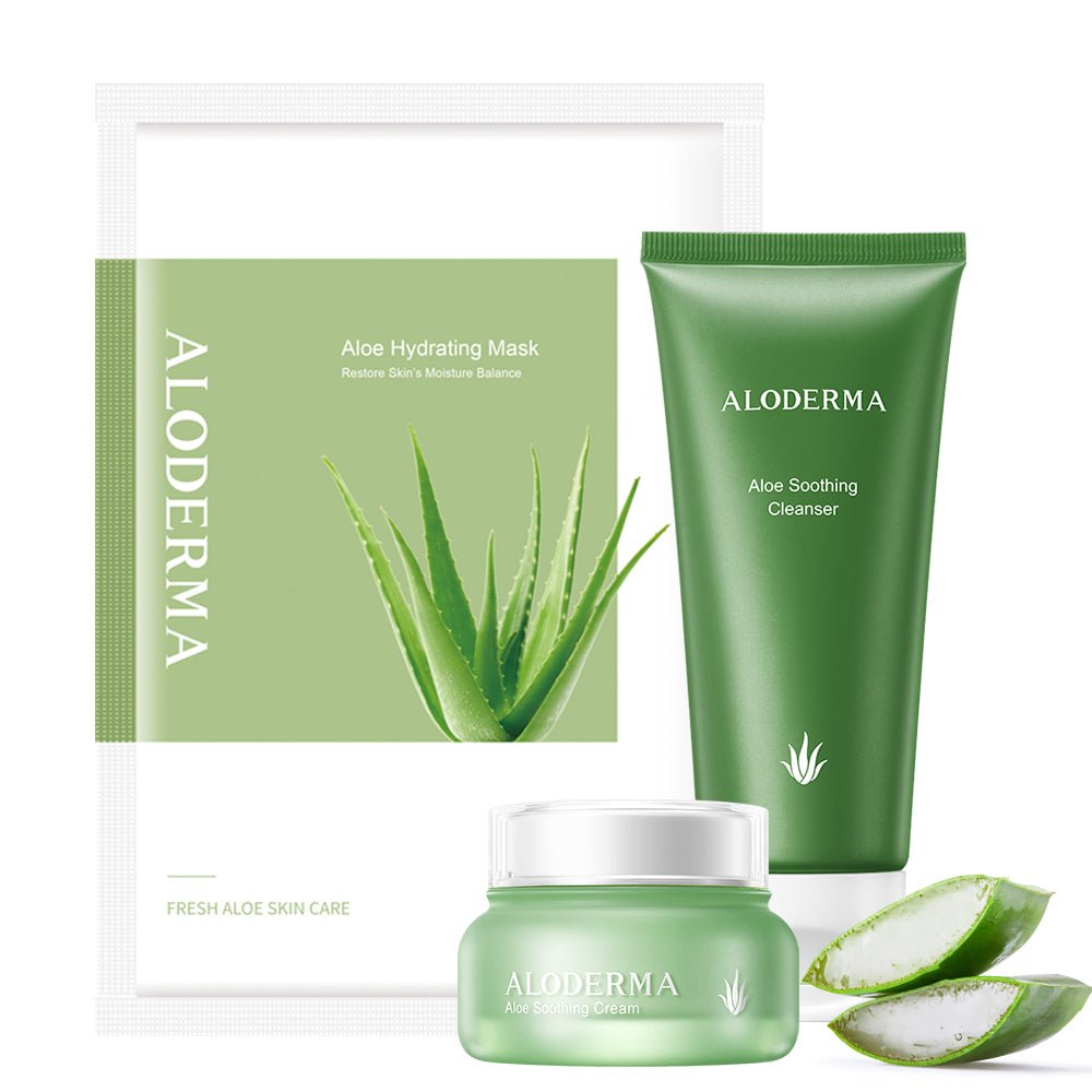 Pure Aloe Soothing Set - ALODERMA