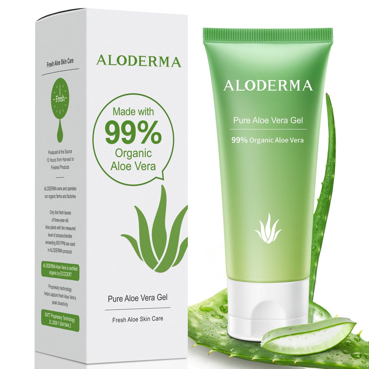 Pure Aloe Vera Gel 114g - ALODERMA