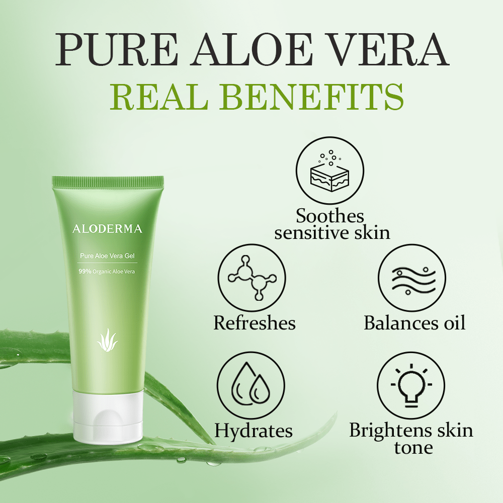 Pure Aloe Vera Gel 114g - ALODERMA