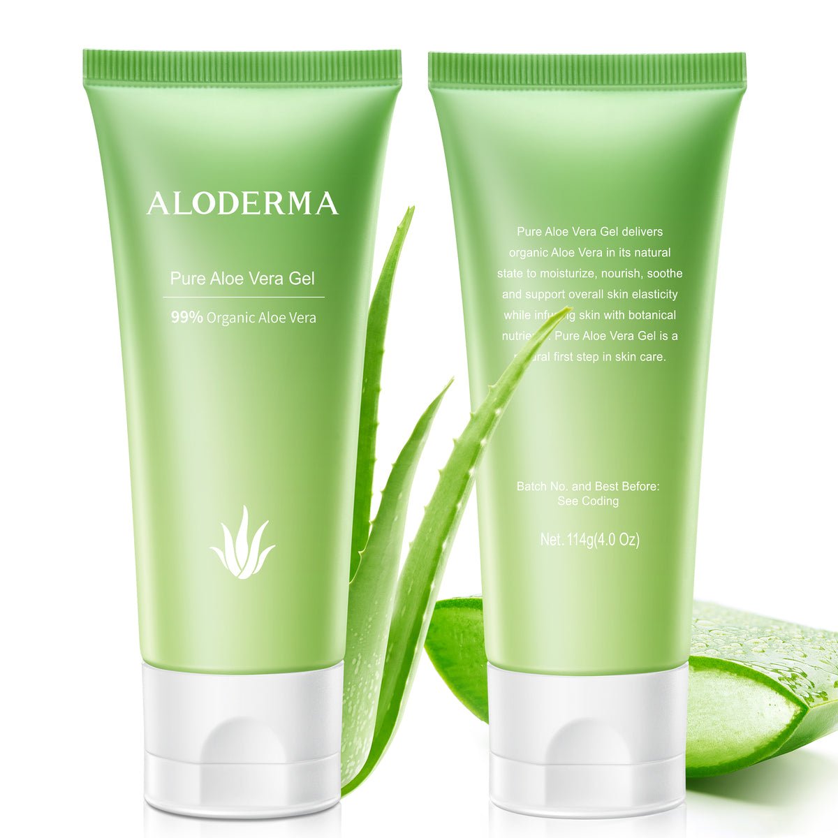 Aloderma Pure Aloe Vera Gel 114g - ALODERMA