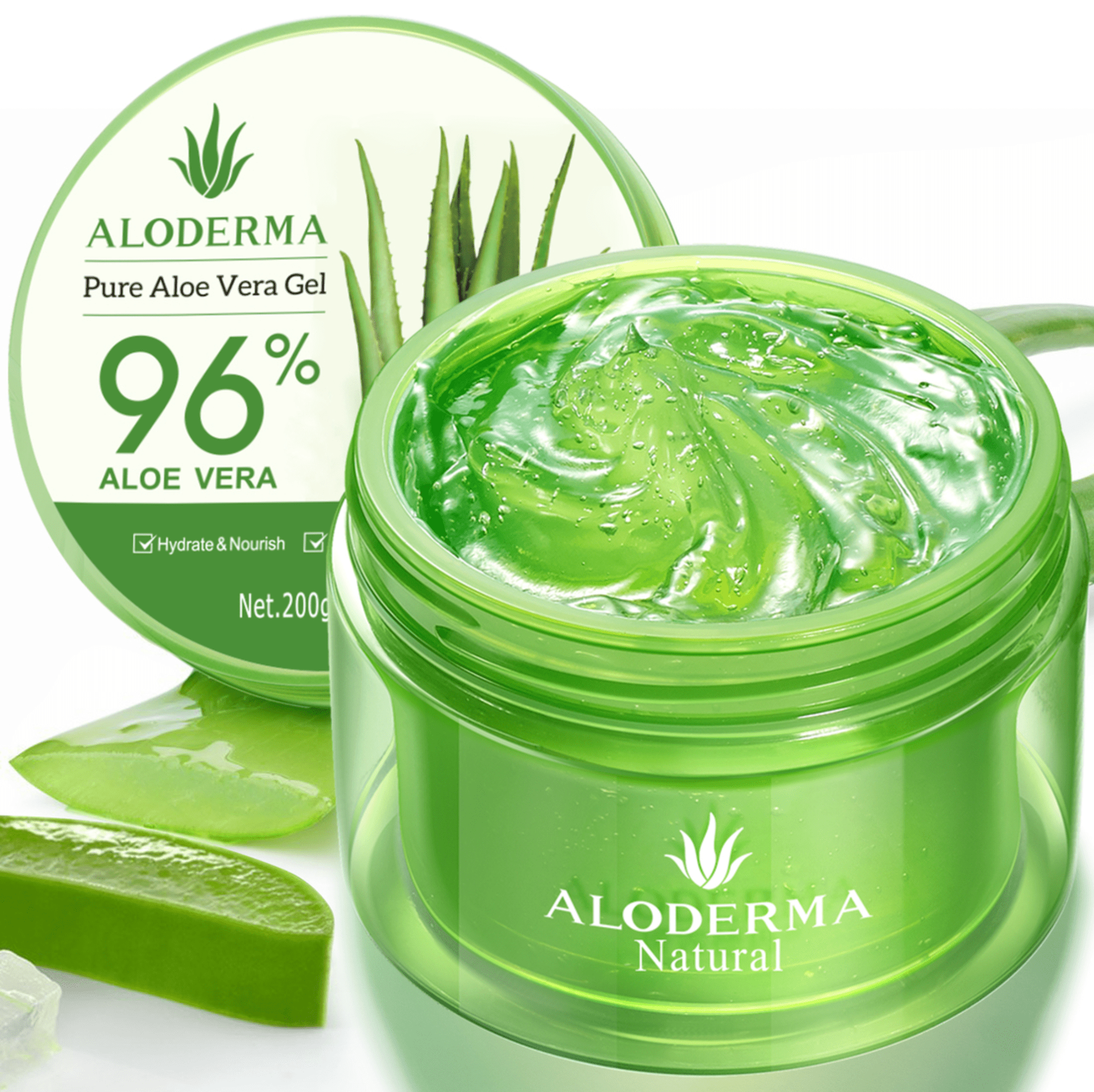 Pure Aloe Vera Gel 200g - ALODERMA