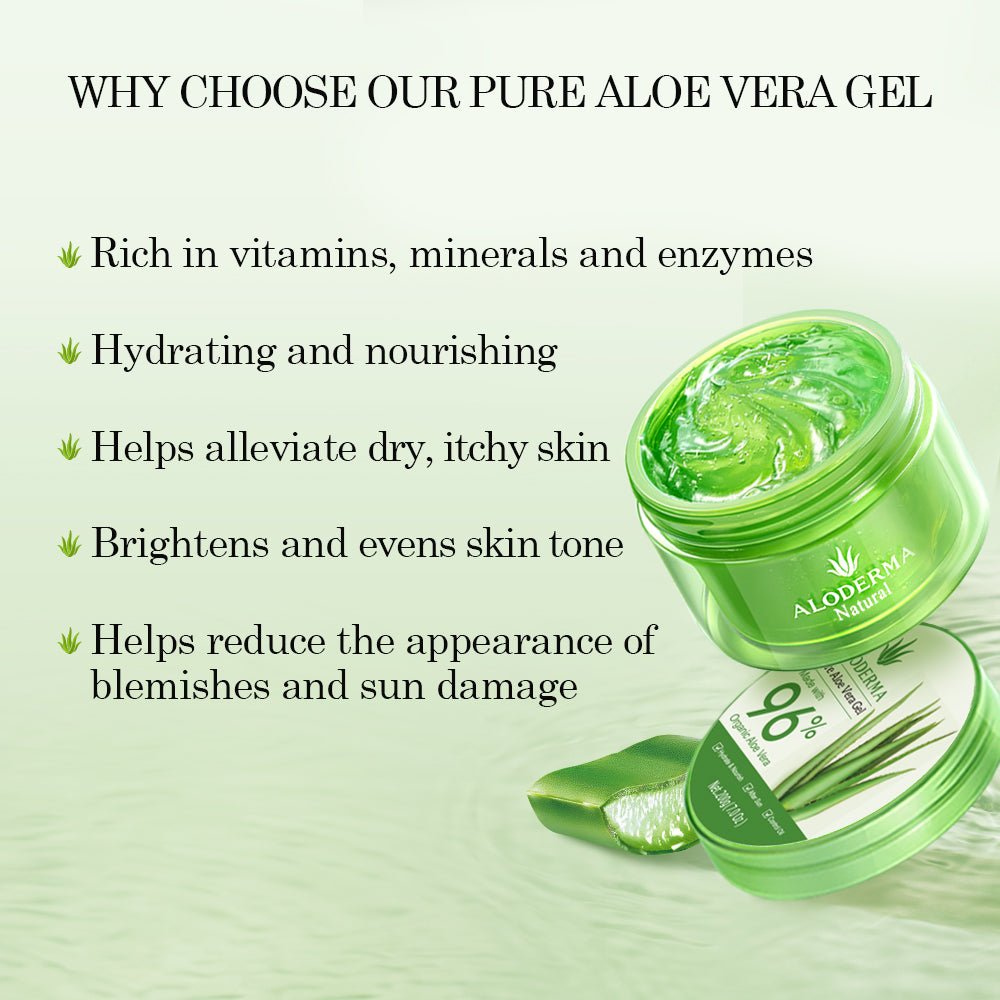 Pure Aloe Vera Gel 200g - ALODERMA