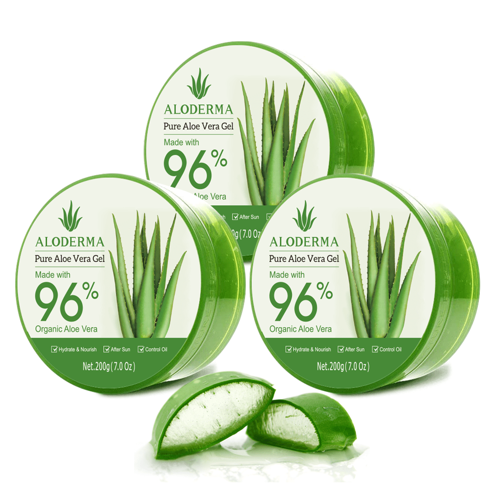 pure aloe vera plant ALODERMA Pure Aloe Vera Gel