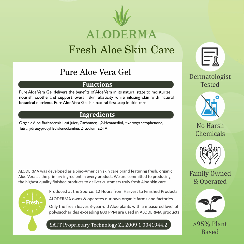 Pure Aloe Vera Gel 45G - ALODERMA