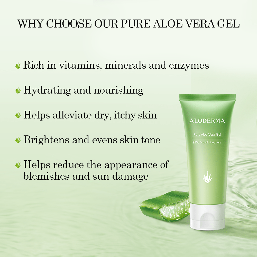 Pure Aloe Vera Gel 45G - ALODERMA