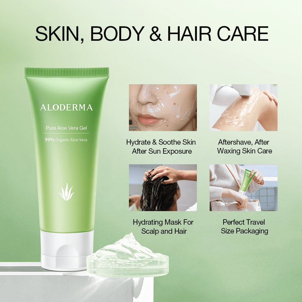Pure Aloe Vera Gel 45G - ALODERMA