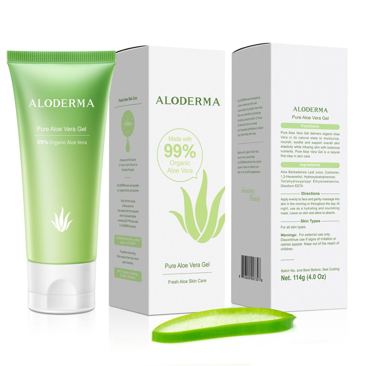 Pure Aloe Vera Gel - ALODERMA