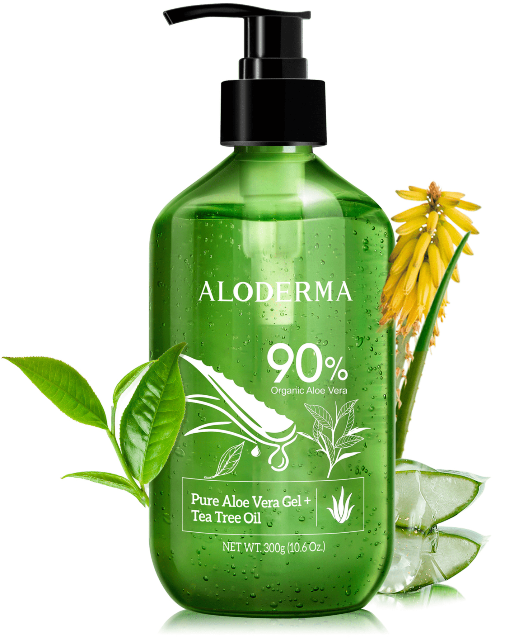 plant therapy aloe vera gel Pure Aloe Vera Gel + Tea Tree Oil