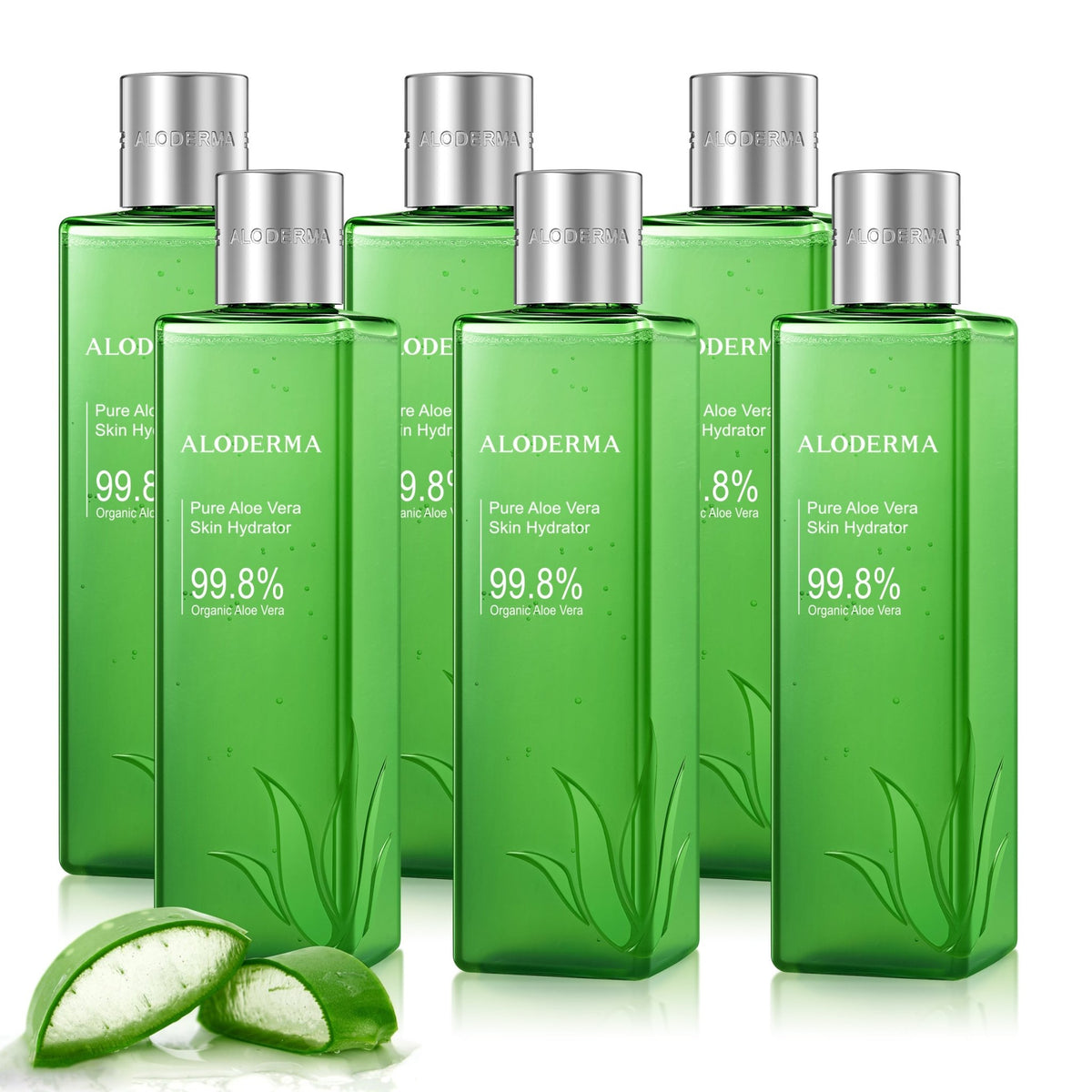 Pure Aloe Vera Skin Hydrator - 99.8% Organic Aloe - ALODERMA