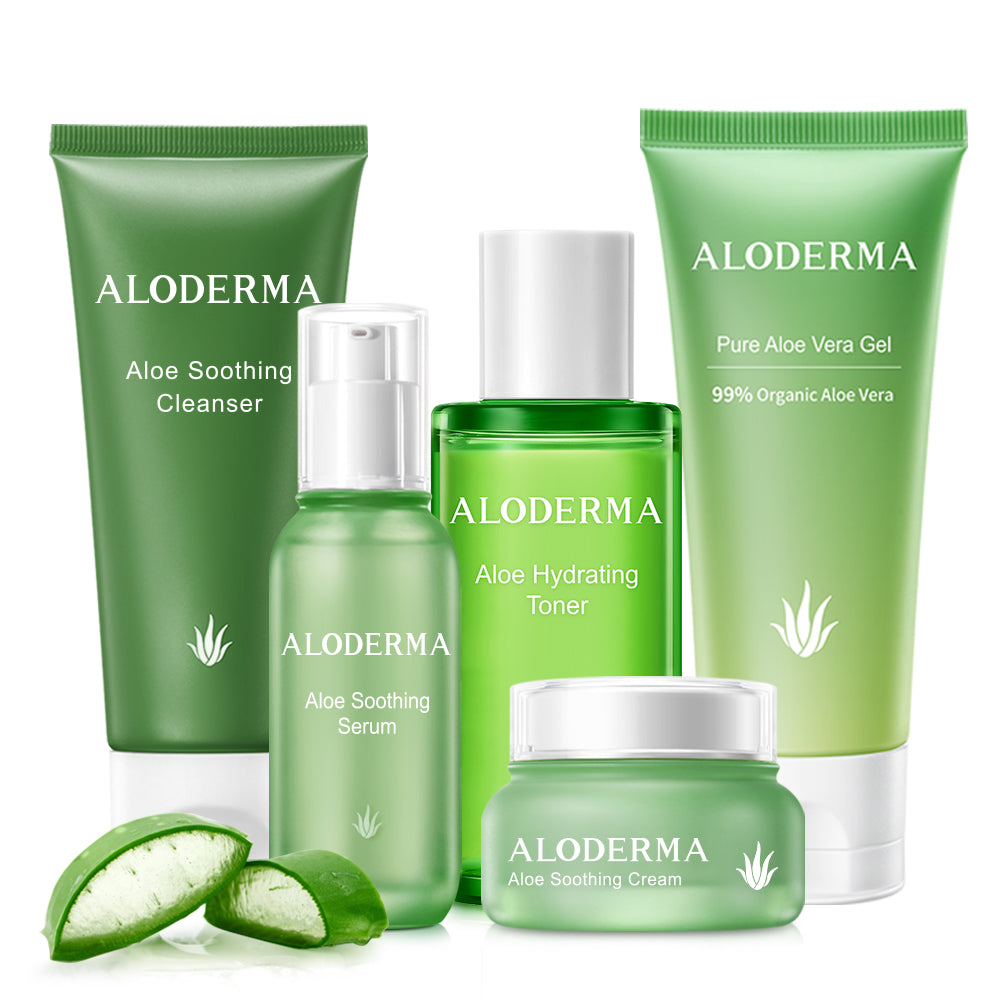 Set calmante de aloe exclusivo