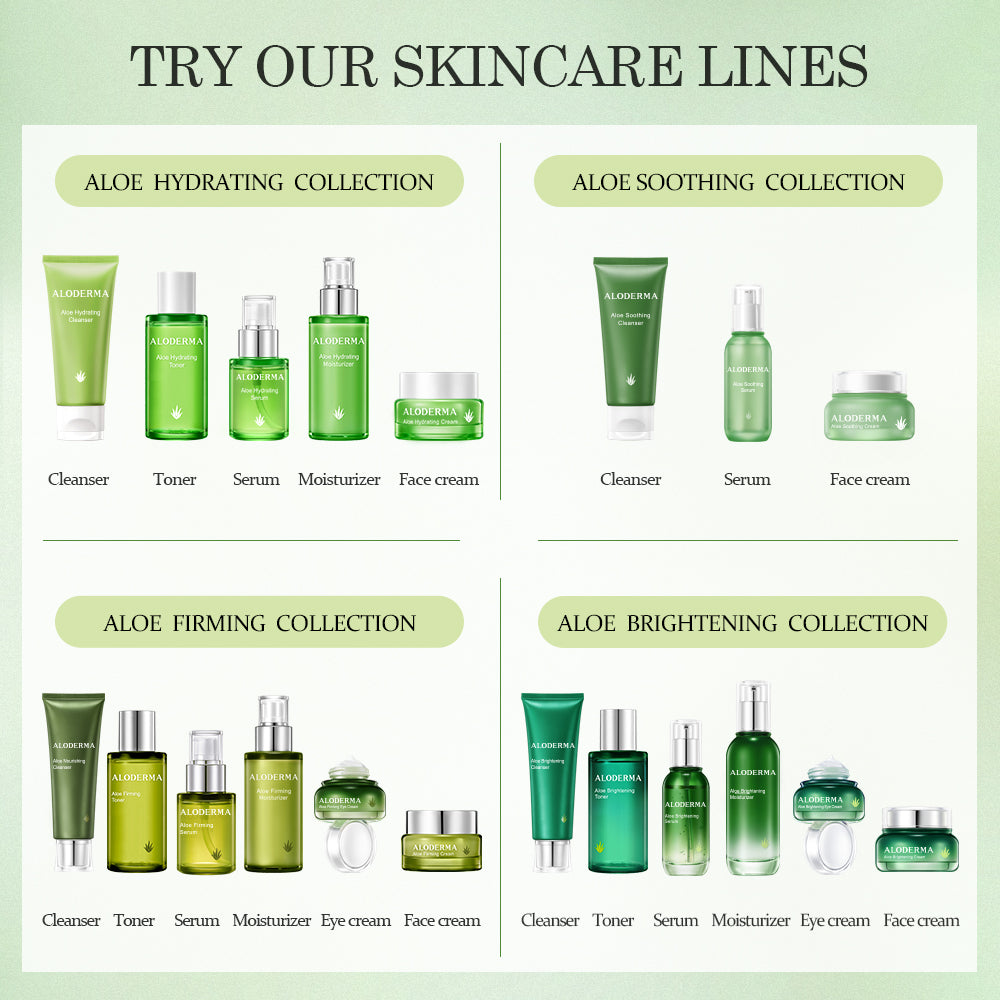 Luxury Aloe Brightening Set - ALODERMA