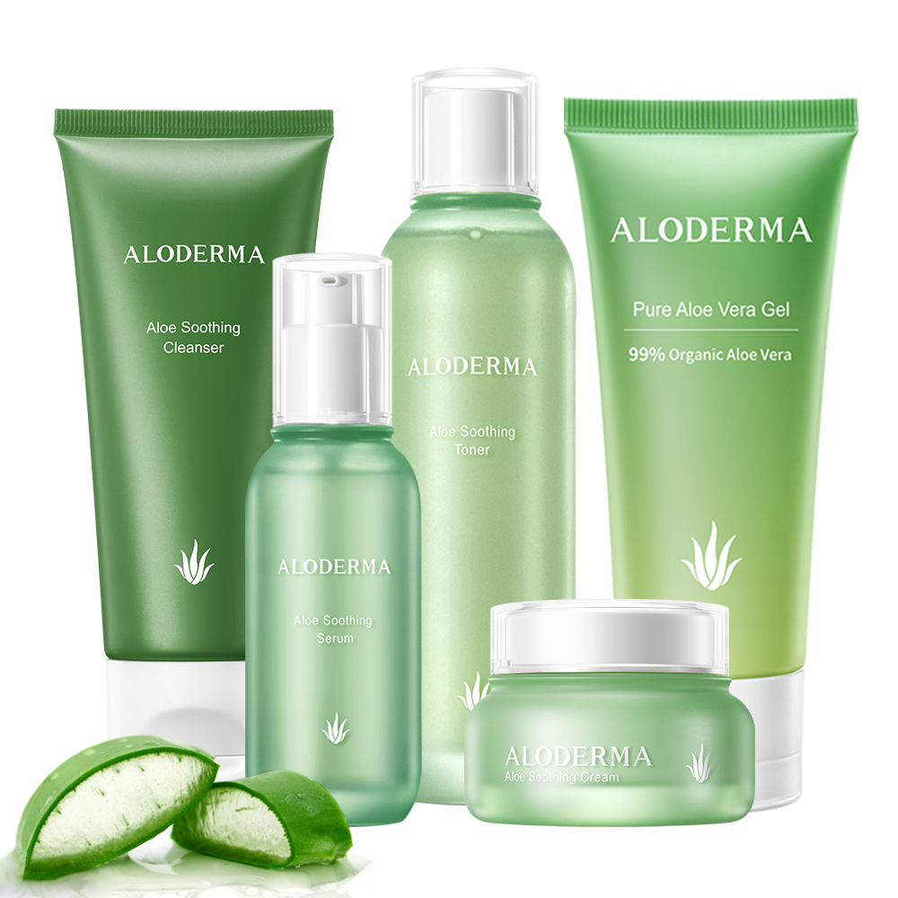 Set calmante de aloe exclusivo