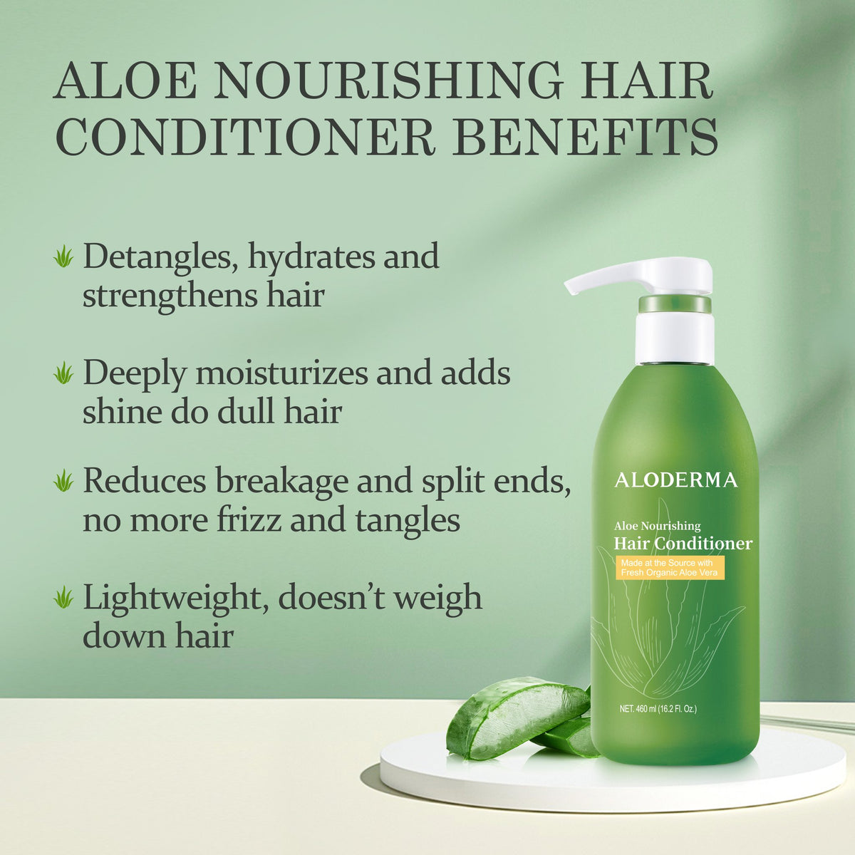 Aloe Nourishing Shampoo + Conditioner + Body Wash Set