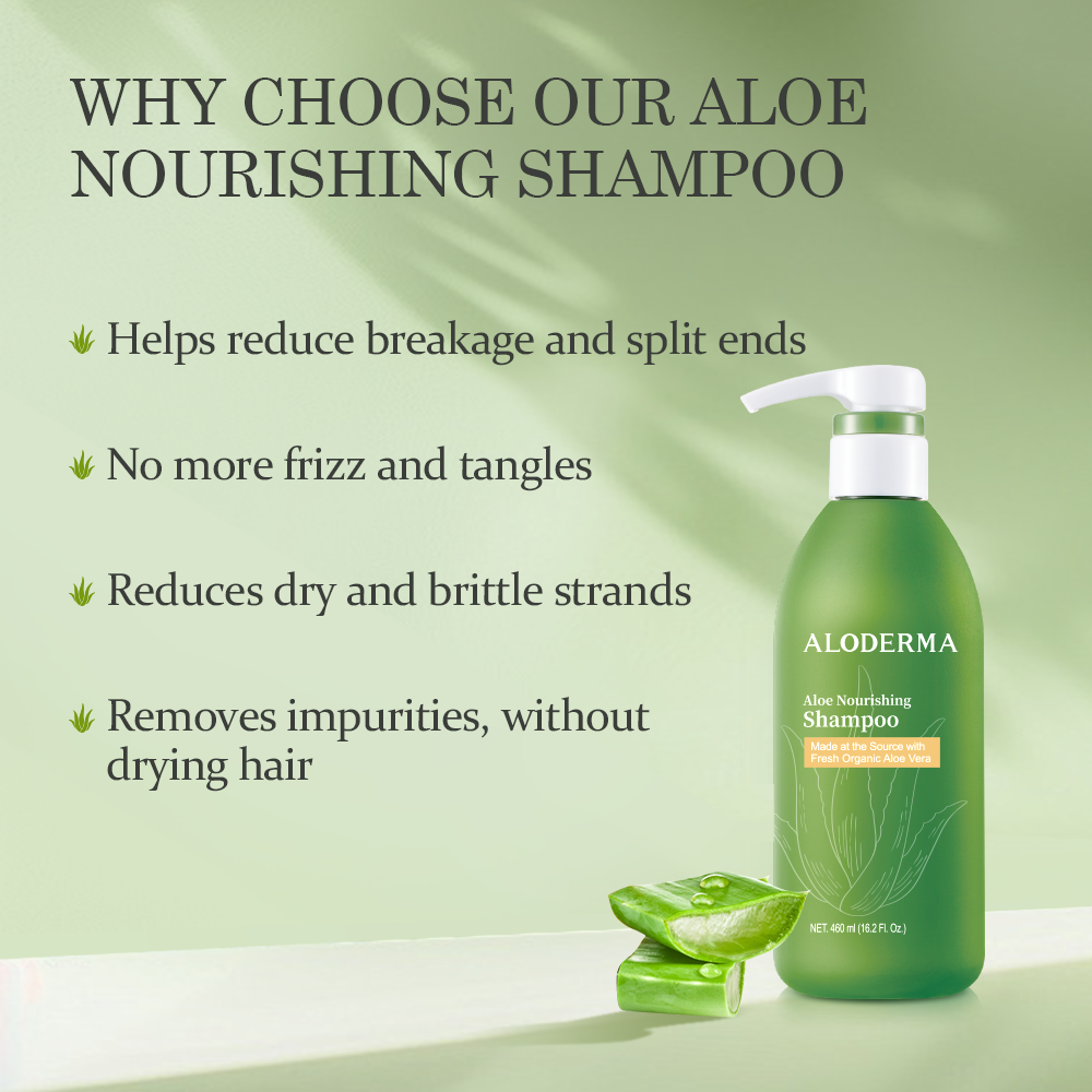 Aloe Nourishing Shampoo + Body Wash Set