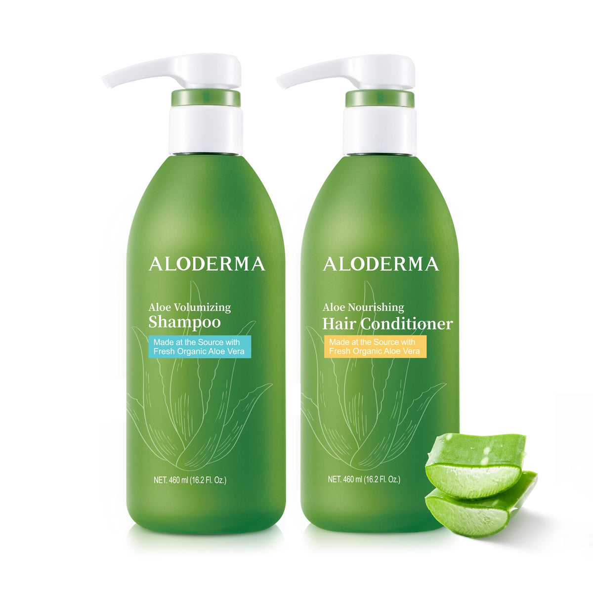 Aloe Volumizing Shampoo + Nourishing Conditioner Set