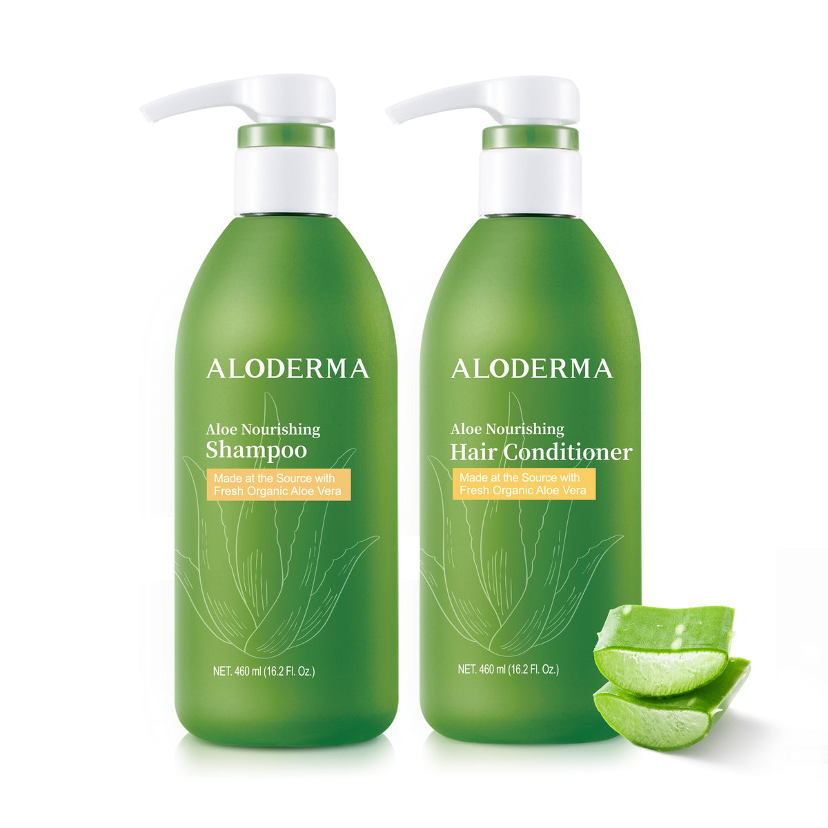 Aloe Nourishing Shampoo + Conditioner Set