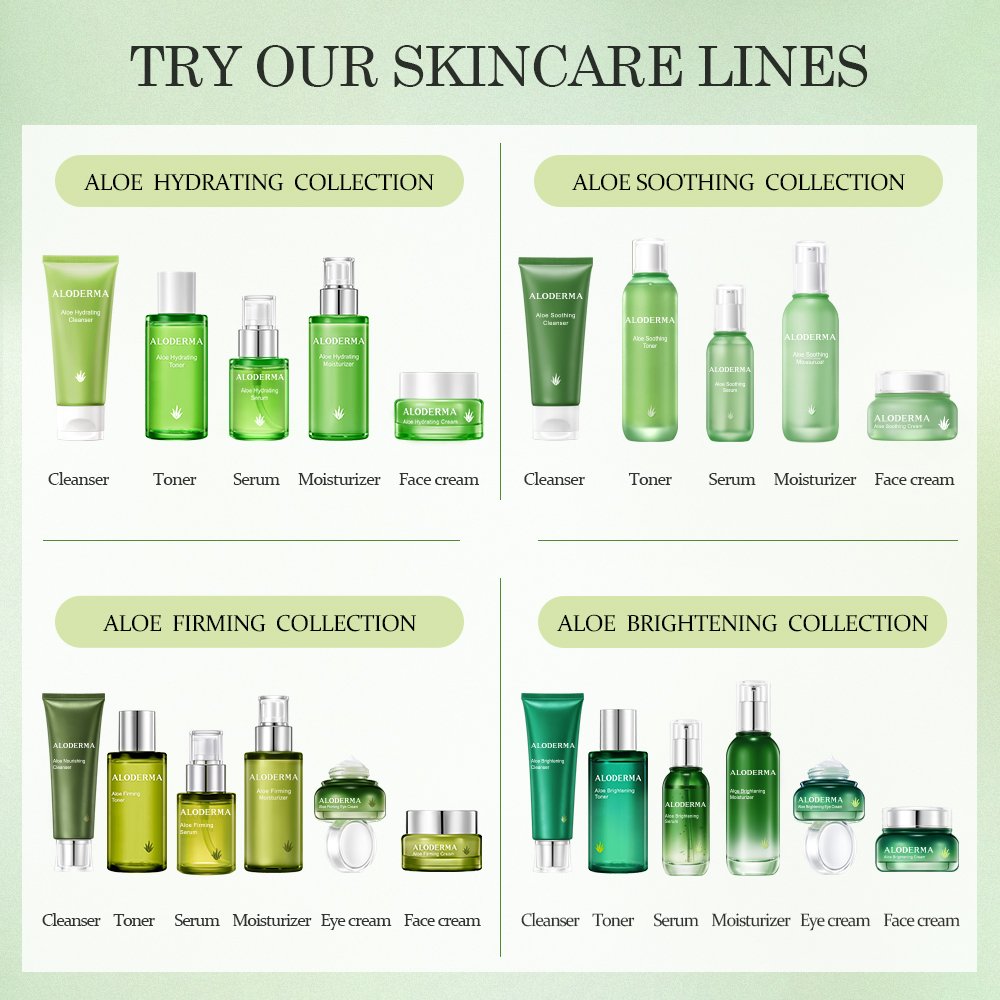 Aloe Oil Controlling Shampoo + Nourishing Body Wash Set