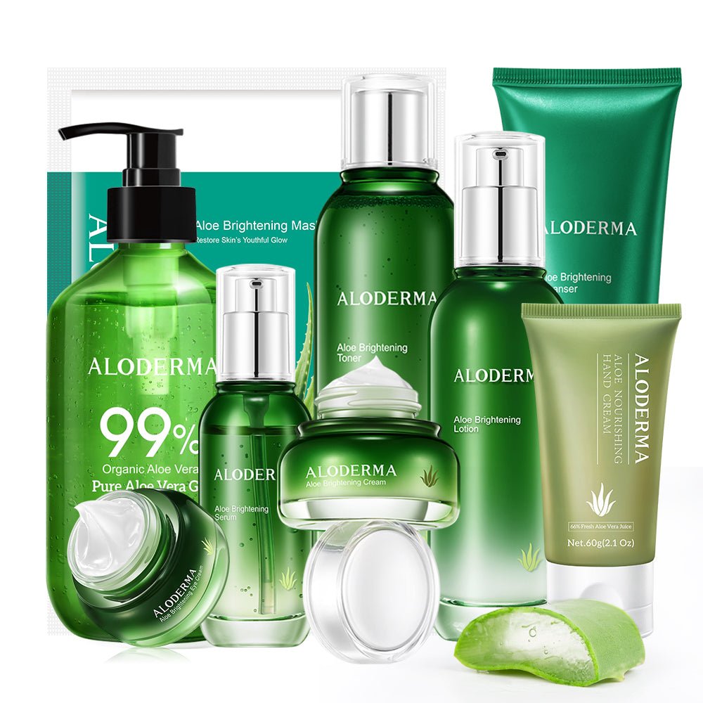 Ultimate Aloe Brightening Set - ALODERMA